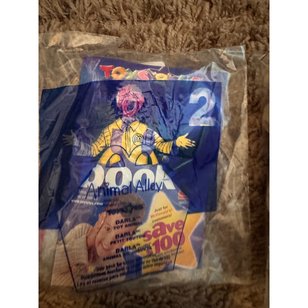 McDonald's Happy Meal Animal Alley Complete Set of 8 Sealed Toys - Picture 4 of 16
